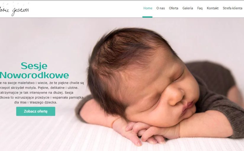 Przyjście na świat szkraba to czas nadzwyczajny potrzebujemy zachować ową chwile.